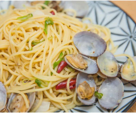 Nostimo Spaghetti with Mussels