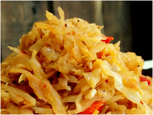 Vegan Hickory Balsamic Slaw