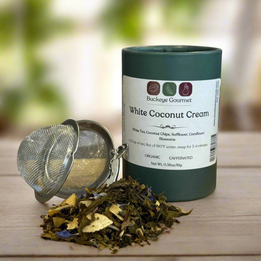 White Coconut Cream Loose Leaf Tea