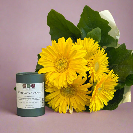 White Garden Bouquet Tea
