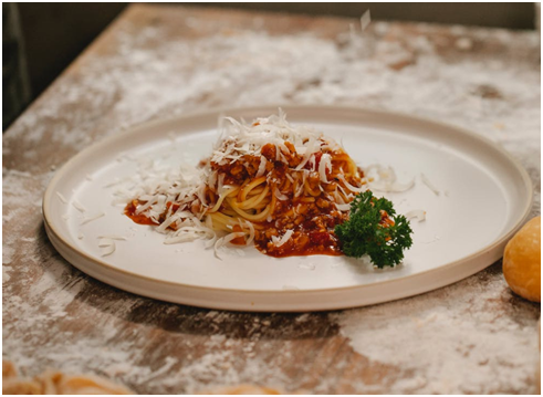 Spicy Tomato Sauce Spaghetti