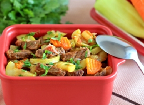 Beef & Young Potato Salad with Balsamic Vinaigrette