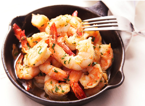 Instant Shrimp with Garlic-Herb Blend