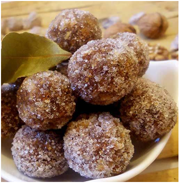 Dry Fig and Walnut Balls