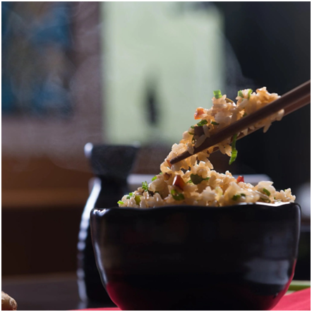 Recipes - Roasted Rice with Chives and Garlic – Buckeye Gourmet