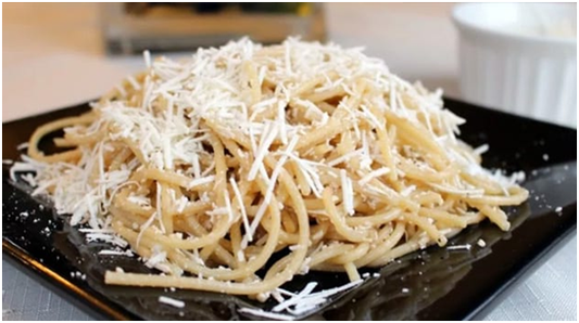 Spaghetti with Parmesan