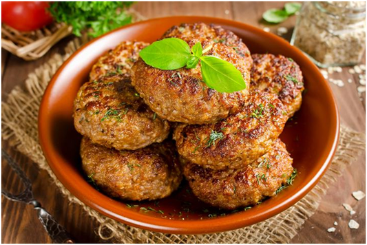 Herbed Beef-Pork Patties