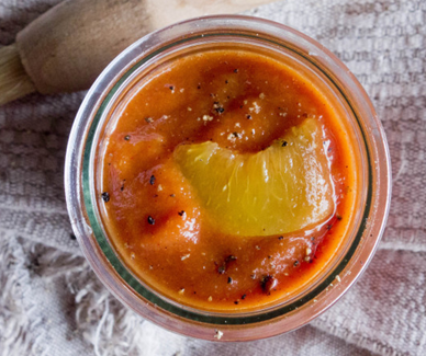 Savory Peach Sauce