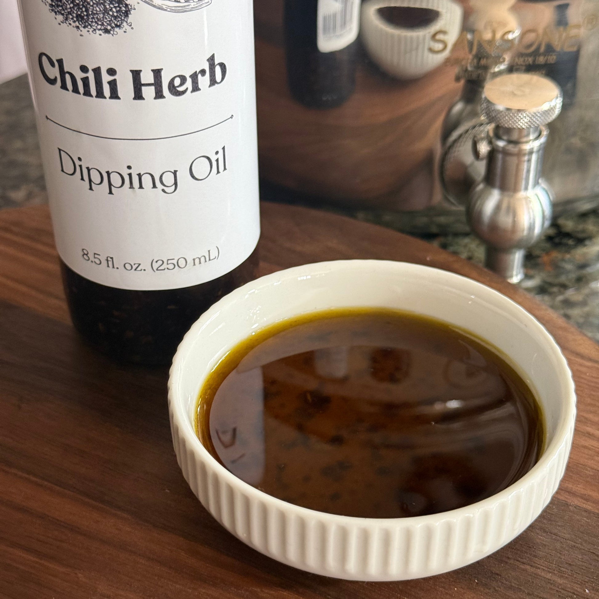 Chili Herb Blend Dipping Oil