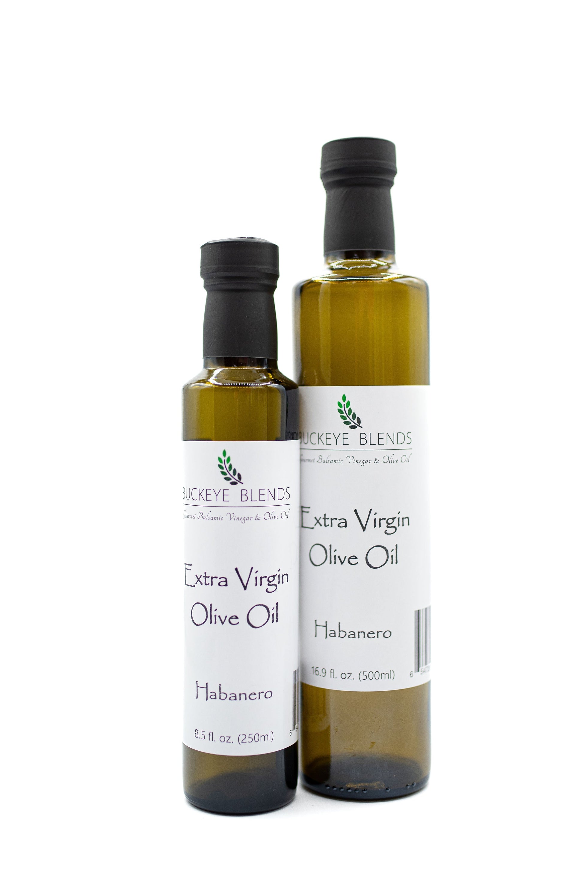 Buckeye Blends Habanero Olive Oil is perfectly balanced and full of sizzle. All natural Habanero pepper flavor is slowly infused with extra virgin olive oil to create this medium-hot blend. Perfect on chicken and fish, our habanero olive oil is the perfect olive oil to give your dish a little sizzle!  It's also delicious blended with our garlic olive oil and orange olive oil. 