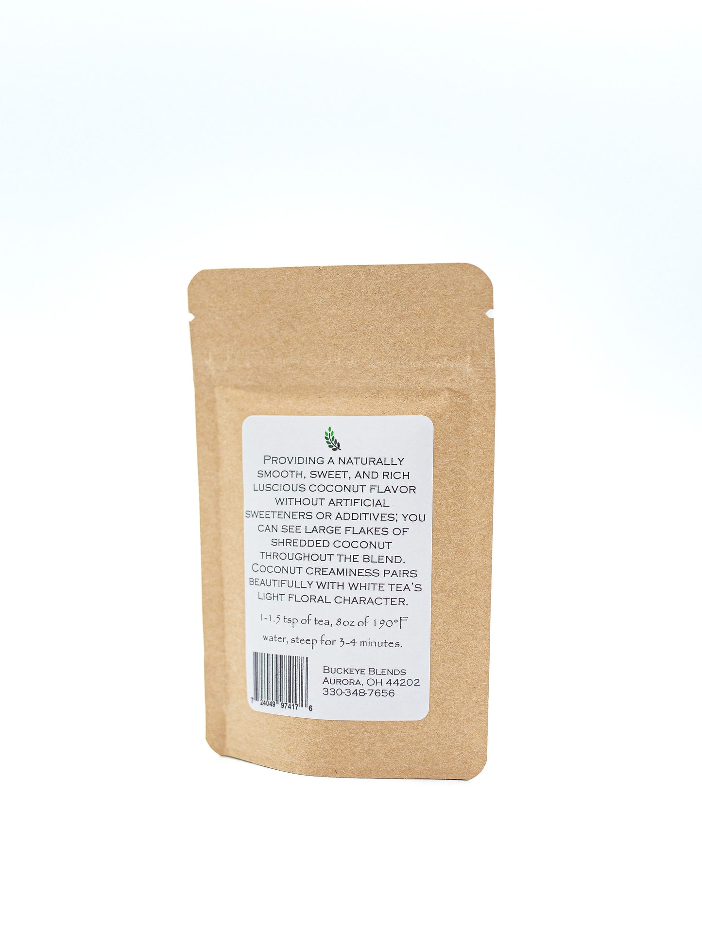 Organic White Coconut Cream Loose Leaf Tea